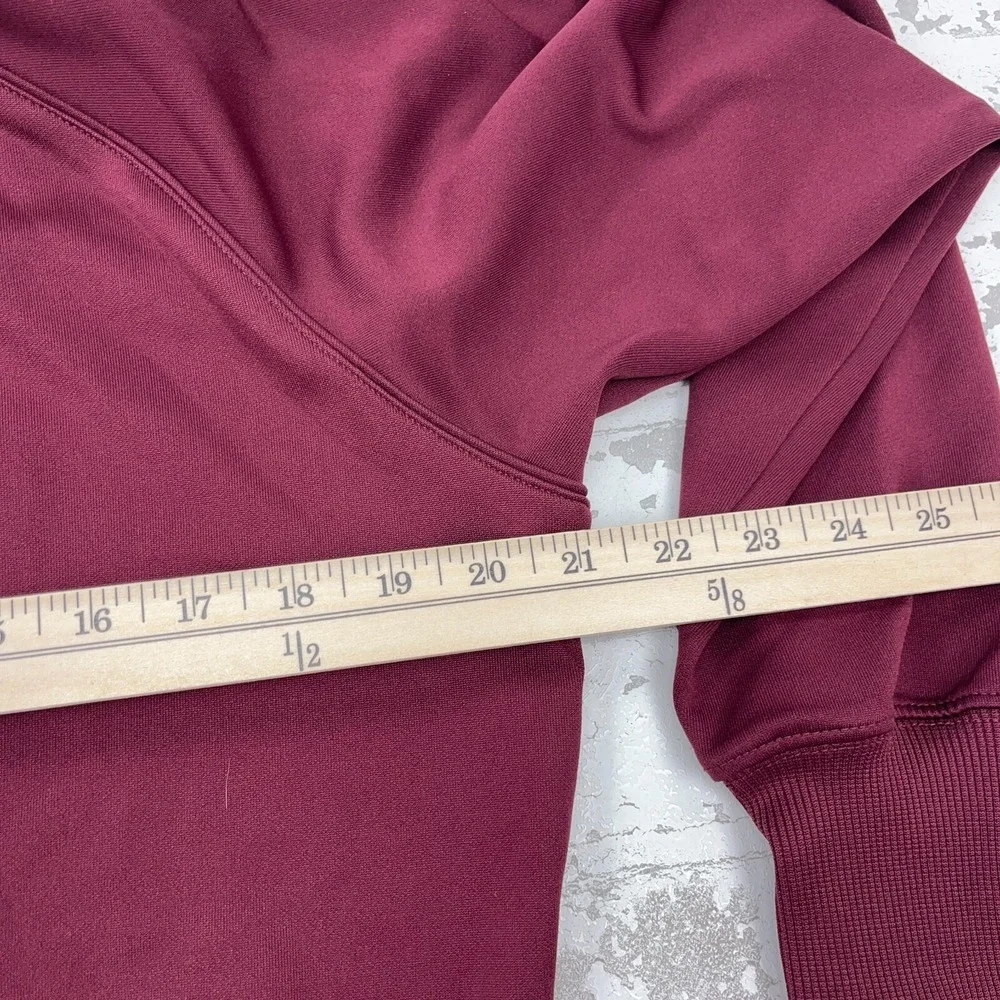 Virginia Tech Hokies Jacket Women XL Maroon Nike Dri Fit Track Suit Team‎ Issue